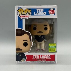 Funko Pop! Television #1258 Ted Lasso 2022 SDCC Exclusive w/ Protector *Vaulted*
